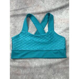 Topplex All Sports Bra Bordeaux Drama Teal Medium